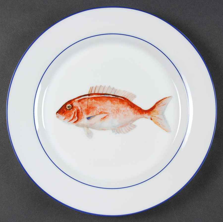 La Mer Fish Dinner Plate by Williams-Sonoma-1