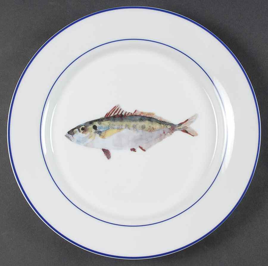 La Mer Fish Dinner Plate by Williams-Sonoma-1