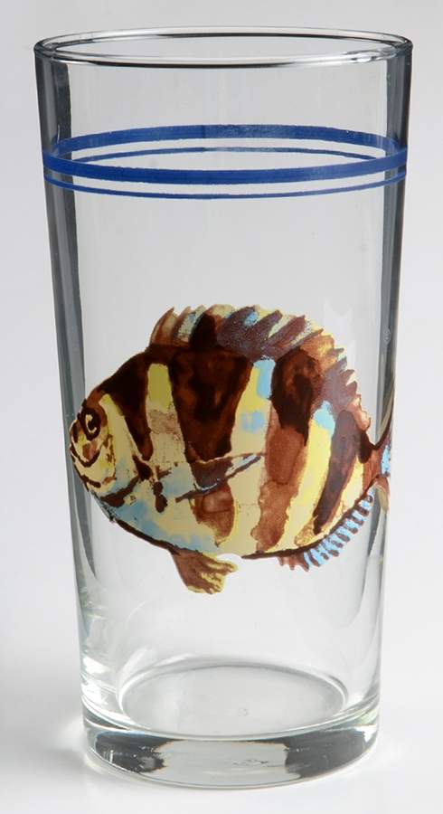 La Mer Fish Glassware Highball by Williams-Sonoma-1