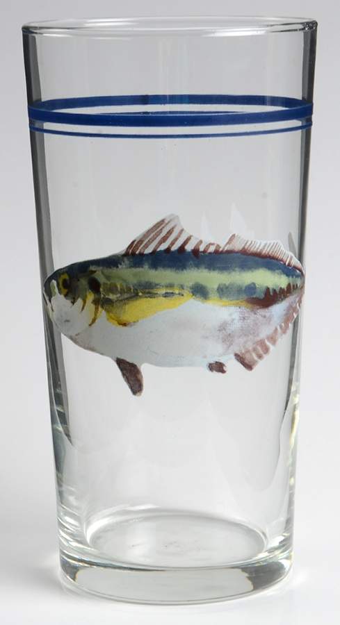La Mer Fish Glassware Highball by Williams-Sonoma-1