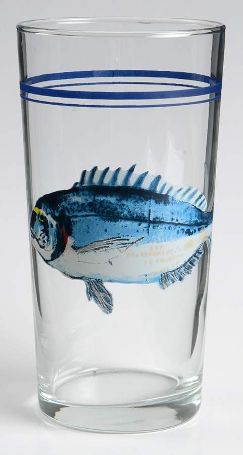 La Mer Fish Glassware Highball by Williams-Sonoma-1