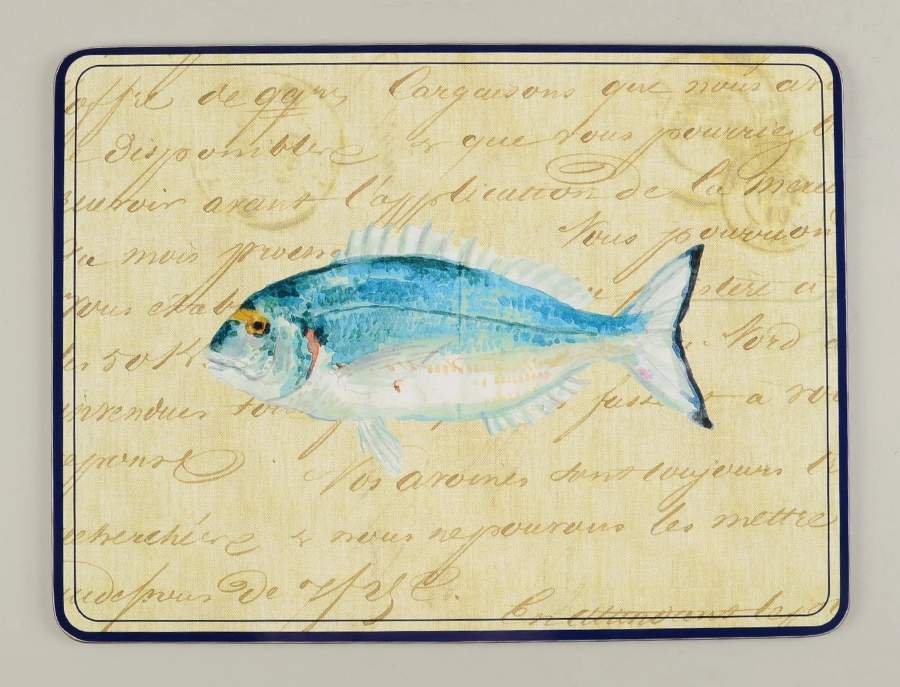 La Mer Fish Corkboard Placemat by Williams-Sonoma-1
