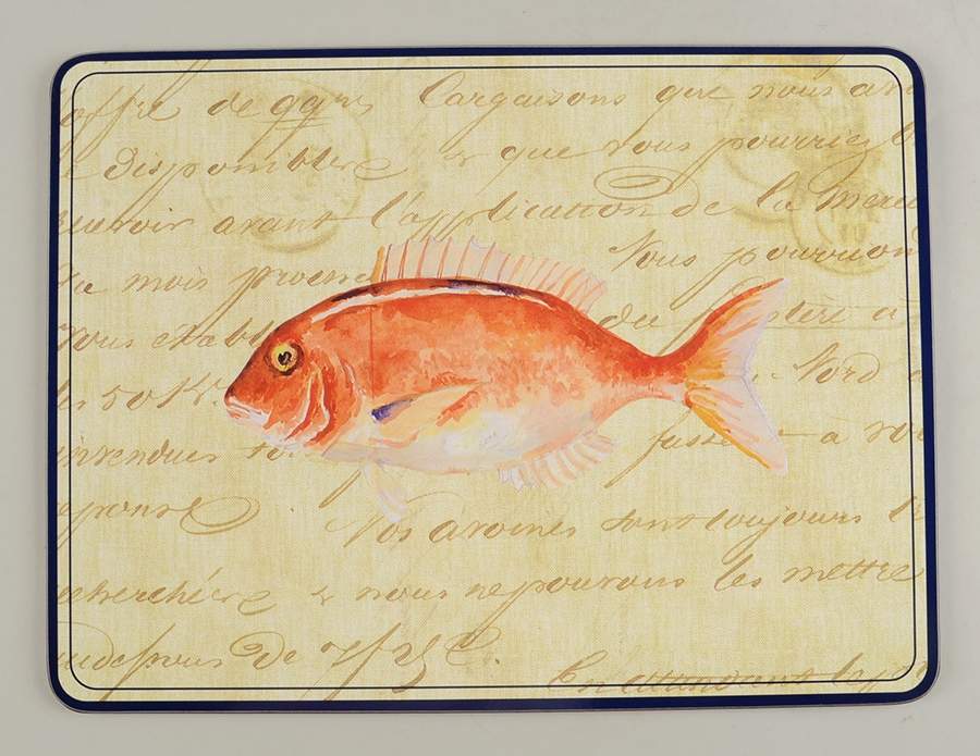 La Mer Fish Corkboard Placemat by Williams-Sonoma-1