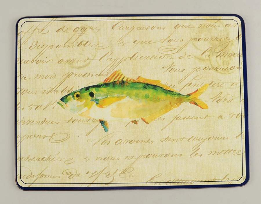 La Mer Fish Corkboard Placemat by Williams-Sonoma-1