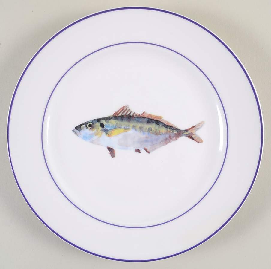 La Mer Fish Salad Plate by Williams-Sonoma-1