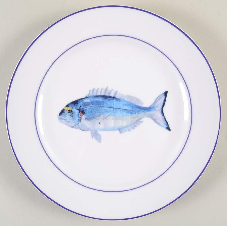 La Mer Fish Salad Plate by Williams-Sonoma-1