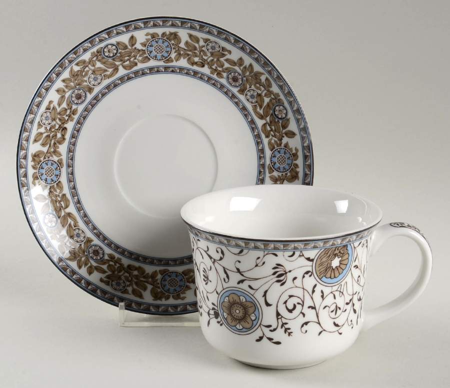 Conservatory Collection Breakfast Cup & Saucer Set by Wedgwood-1