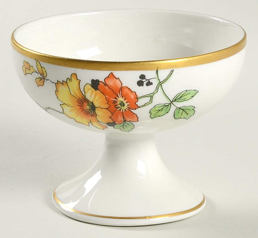 B2036-1 (Gold Daubs and Trim) China Sherbet by Warwick-1