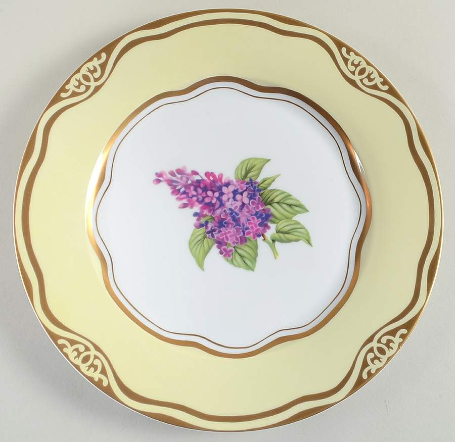 Flowers of the First Lady Collection Dinner Plate by Woodmere-1