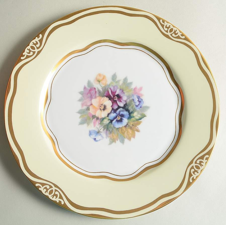 Flowers of the First Lady Collection Dinner Plate by Woodmere-1