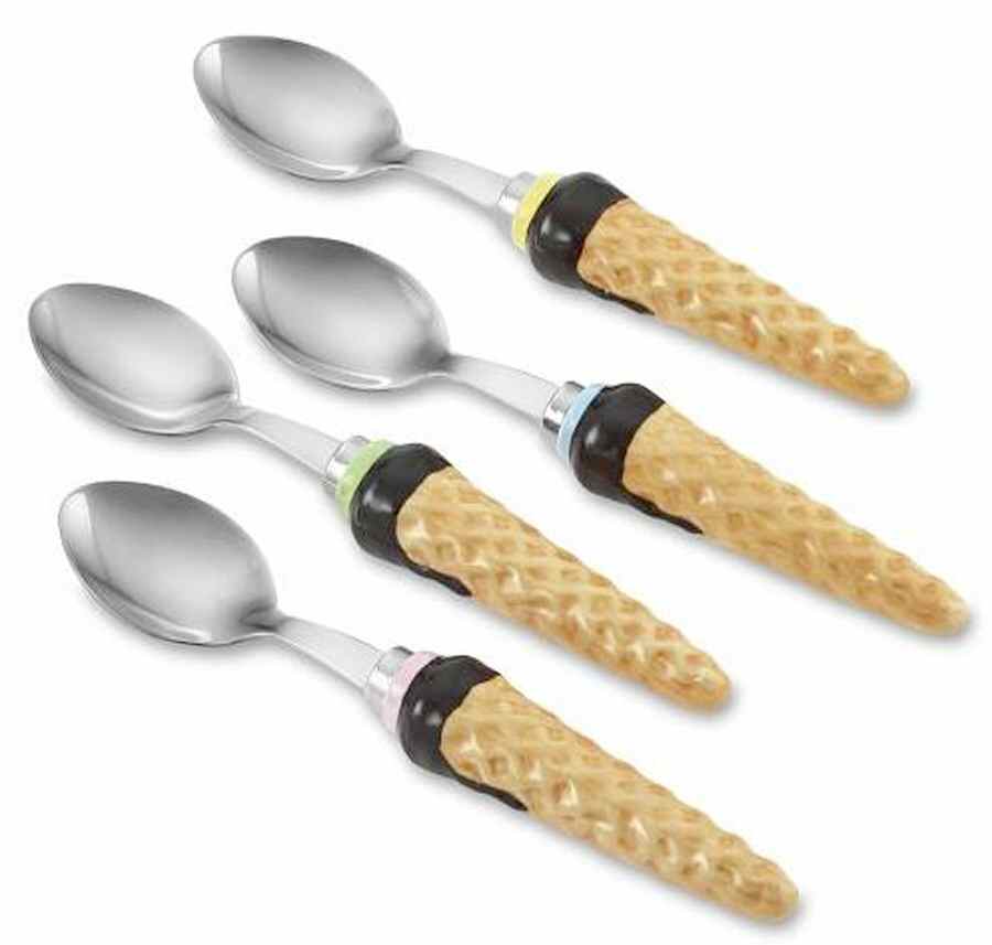 Ice Cream Cone Ice Cream Spoon by Williams-Sonoma-1