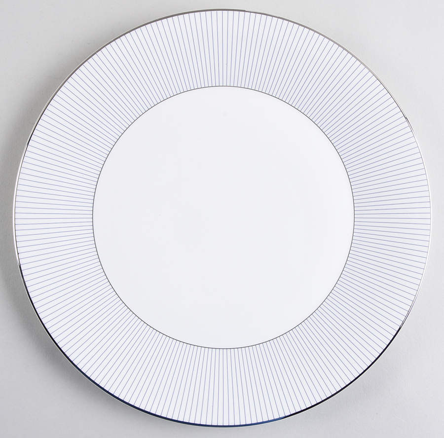 Jasper Conran Blue Pinstripe Dinner Plate by Wedgwood-1