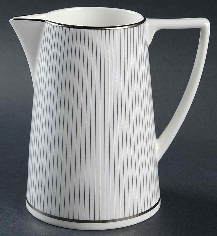 Jasper Conran Blue Pinstripe 12 Oz Jug by Wedgwood-1