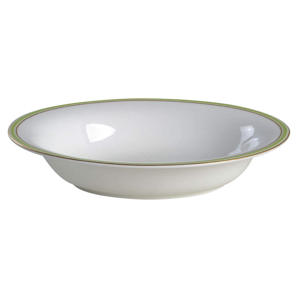 Golden Apple 9" Oval Vegetable Bowl by Waterford China-1