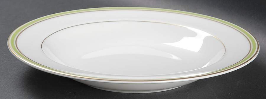 Golden Apple Rim Soup Bowl by Waterford China-1