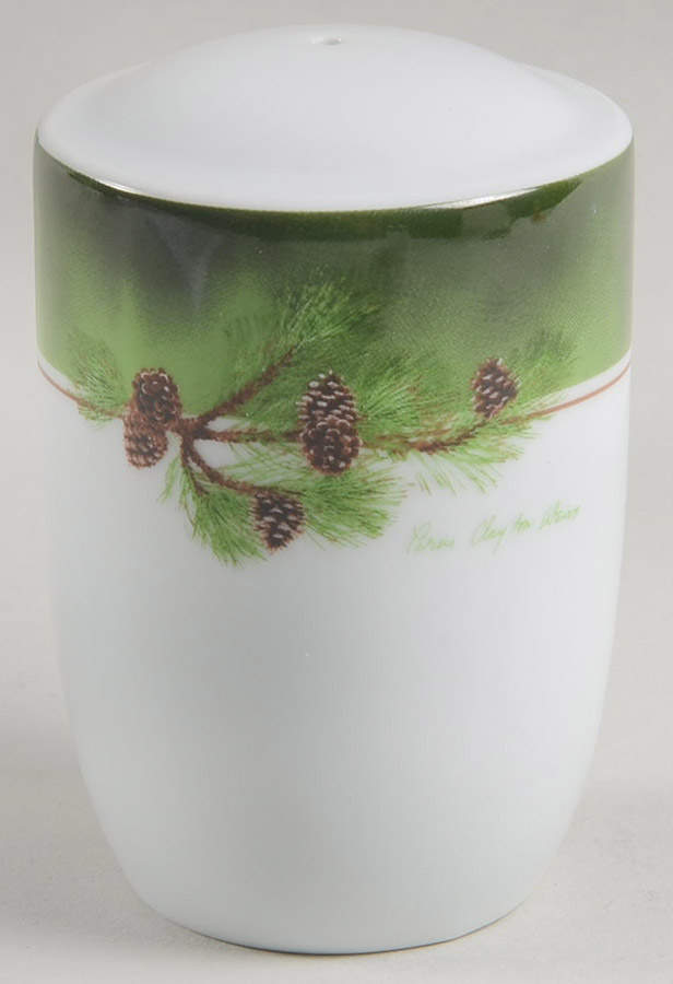 Pinecone Rim Salt Shaker by Wild Wings-1