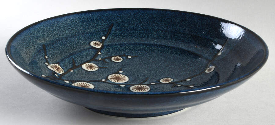Cherry Blossom 11" Round Serving Bowl by World Market-1