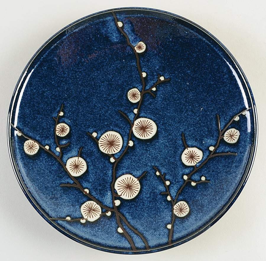 Cherry Blossom Dinner Plate by World Market-1