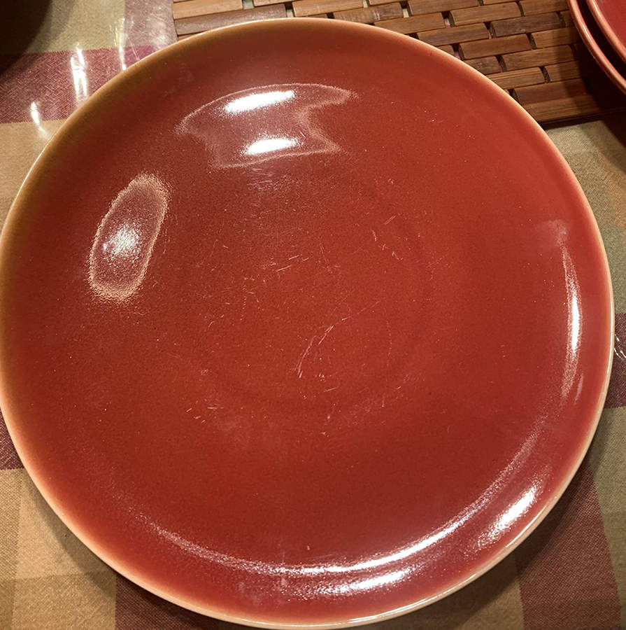 Bistro Red Dinner Plate by Wolfgang Puck-1