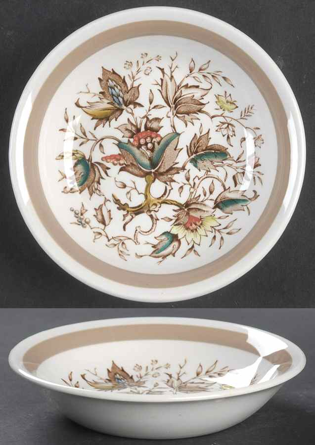 Jamestown (Coupe) Fruit/Dessert (Sauce) Bowl by Wood & Sons-1