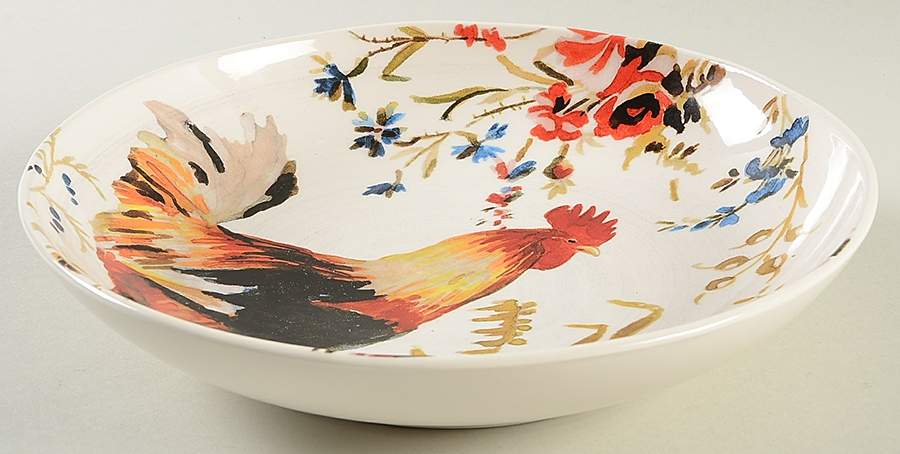 Rooster Francais 10" Soup/Pasta Bowl by Williams-Sonoma-1
