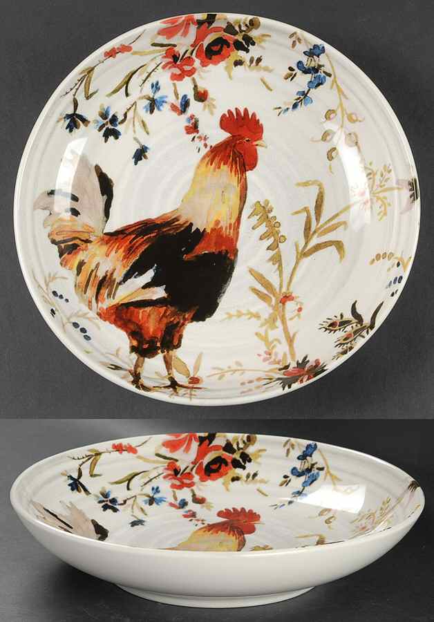 Rooster Francais 9" Soup/Pasta Bowl by Williams-Sonoma-1