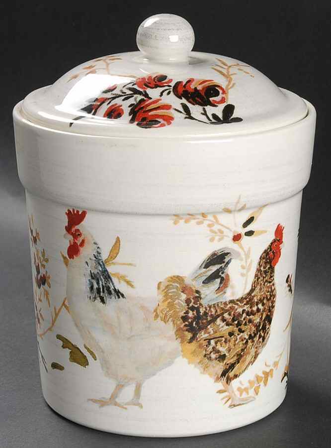 Rooster Francais Small Canister & Lid by Williams-Sonoma-1