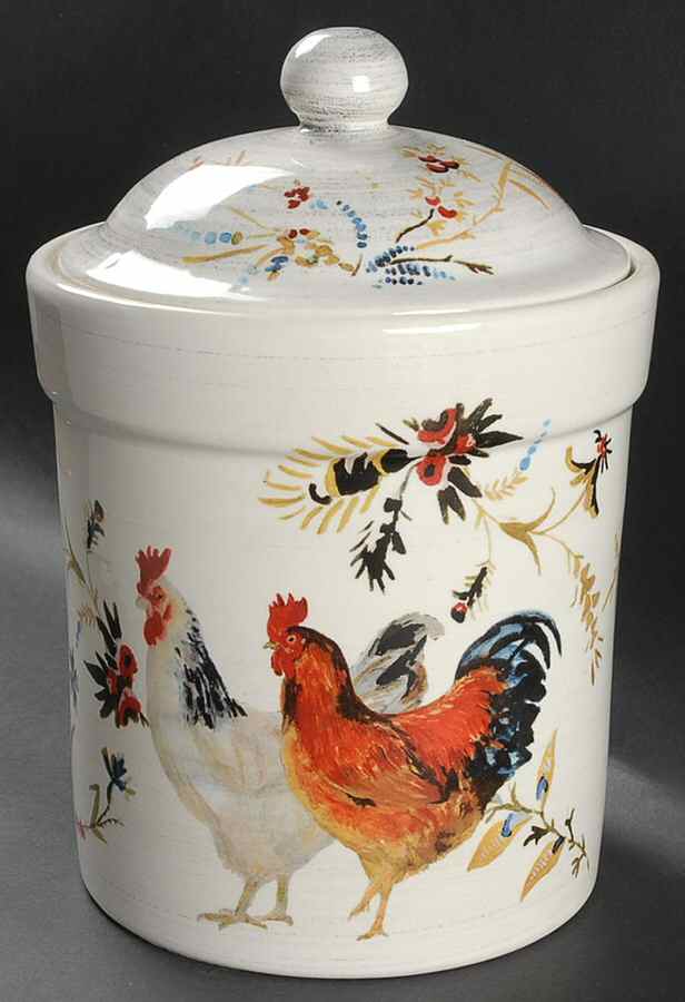 Rooster Francais Large Canister & Lid by Williams-Sonoma-1