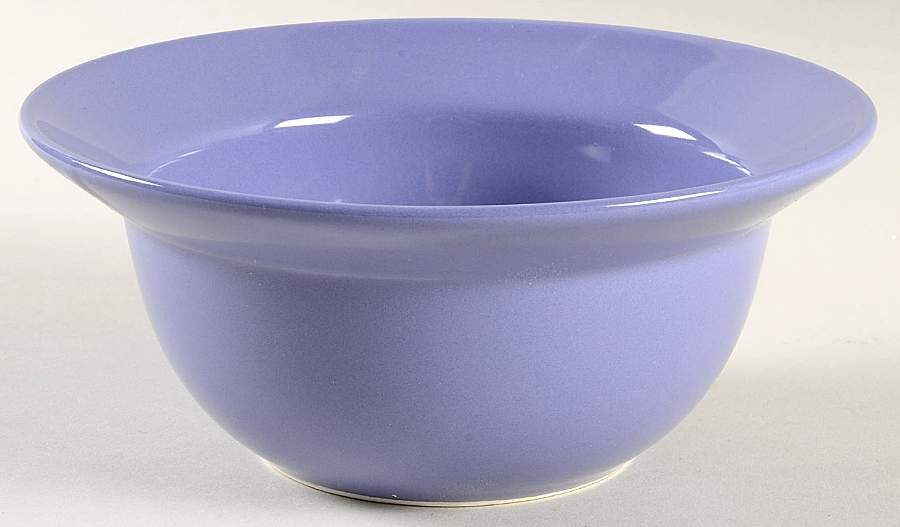 Fun Factory Purple Rim Cereal Bowl by Waechtersbach-1