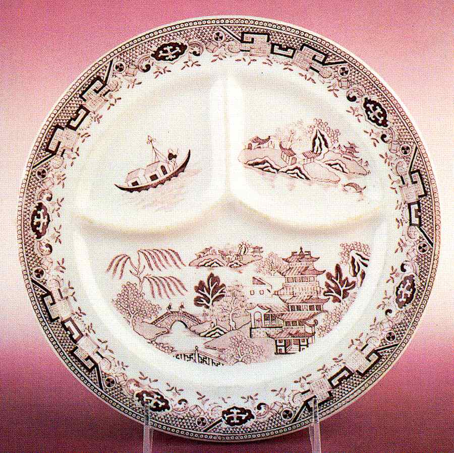 Pink Willow Grill Plate by Walker-1