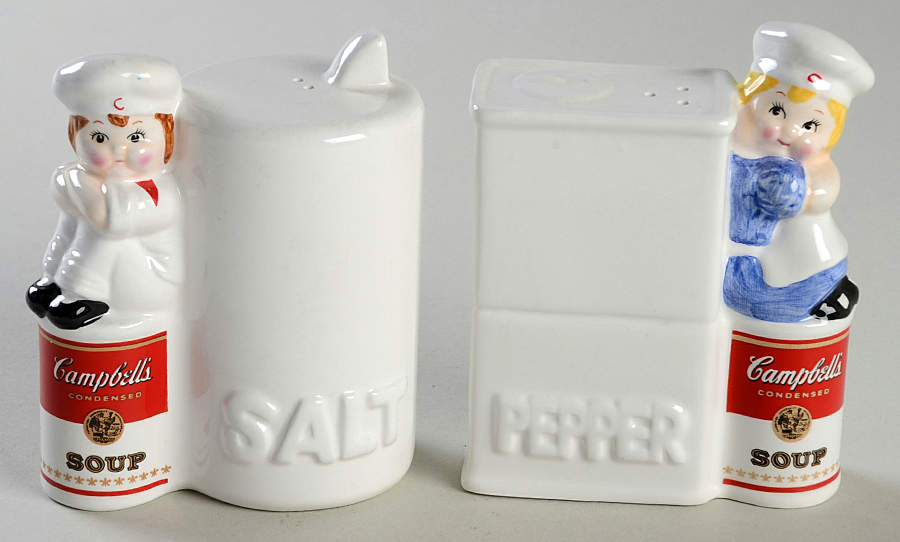 Campbell Co Figural Salt & Pepper Set by Westwood International-1