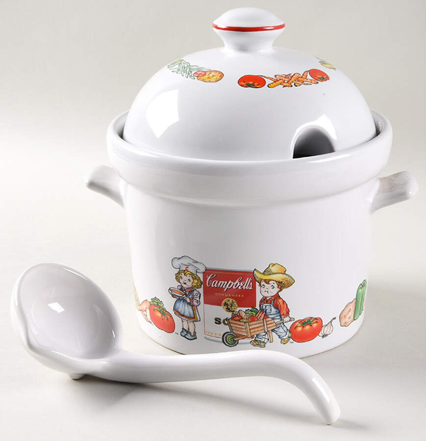 Campbell Co Tureen & Lid W/Ladle by Westwood International-1