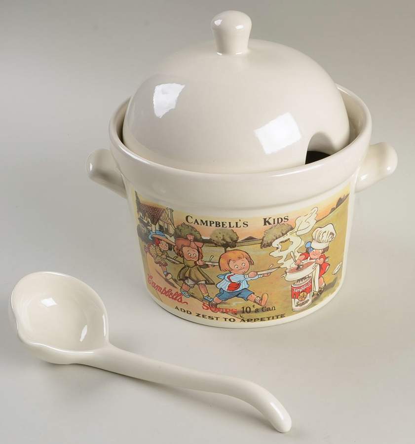 Campbell Co Tureen & Lid w/Ladle by Westwood International-1