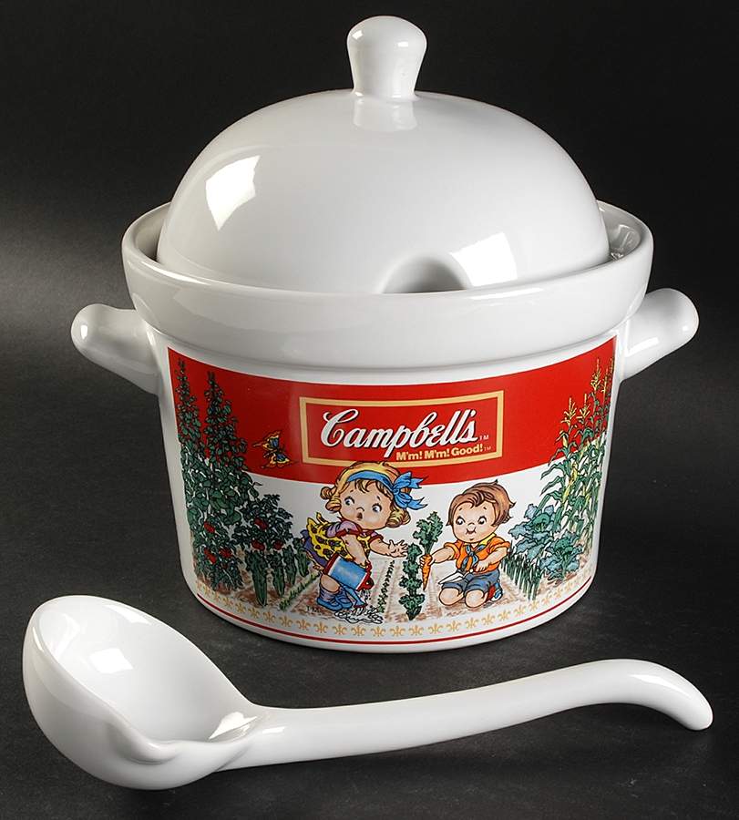 Campbell Co Tureen & Lid w/Ladle by Westwood International-1