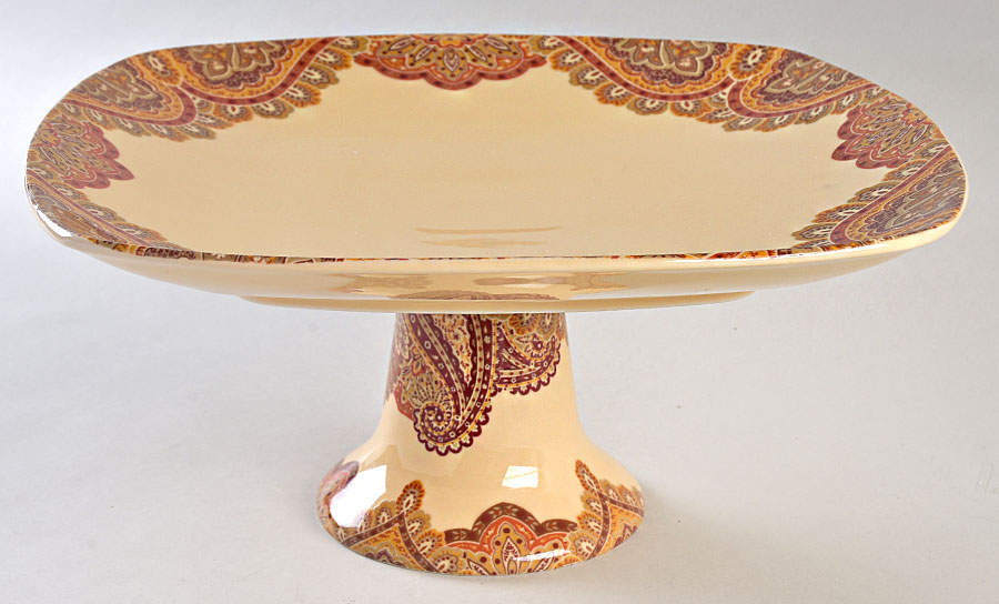 Spice Road 10" Diameter Pedestal Cake Stand by Westbury Court-1