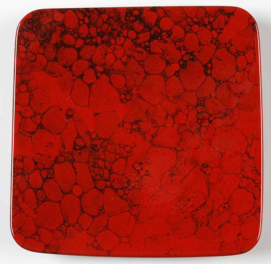 Marble Red Square Salad Plate by Waechtersbach-1
