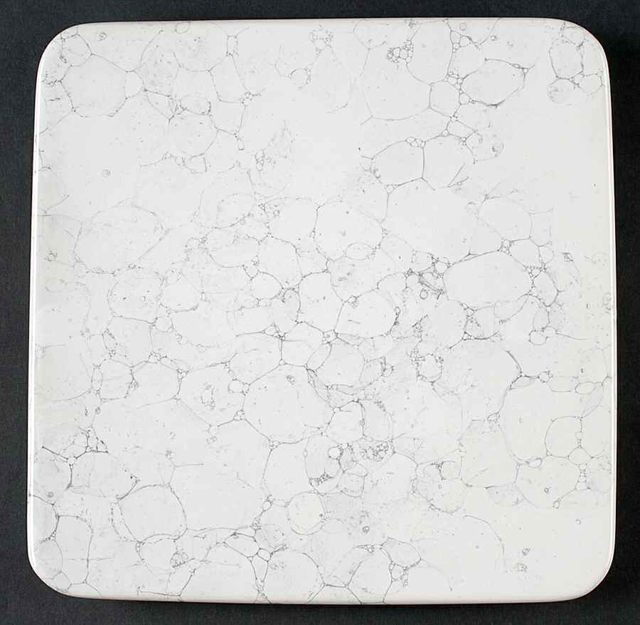 Marble White Square Dinner Plate by Waechtersbach-1