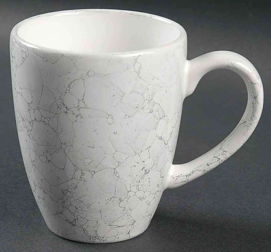 Marble White Latte Mug by Waechtersbach-1