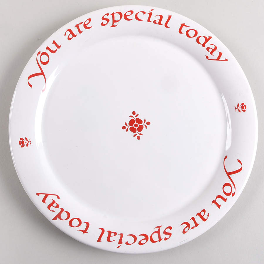 You Are Special Today Service Plate (Charger) by Waechtersbach-1