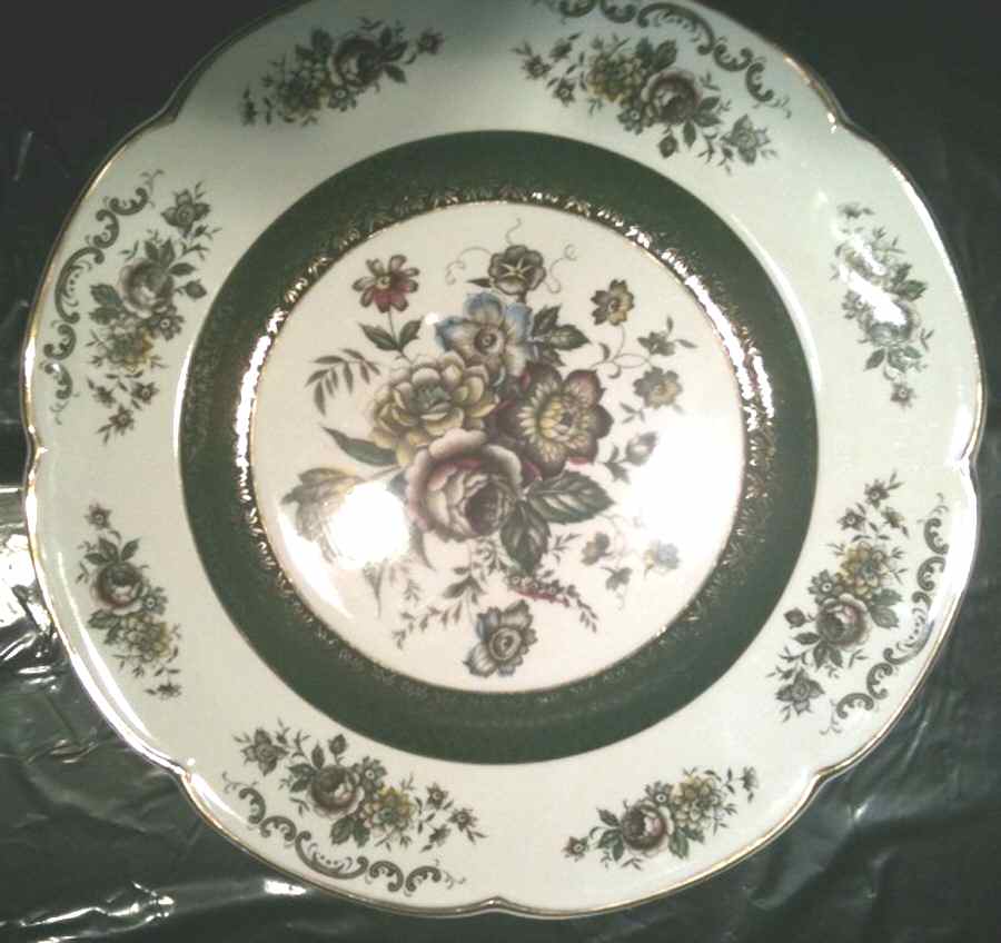 Ascot (Floral) Service Plate (Charger) by Wood & Sons-1
