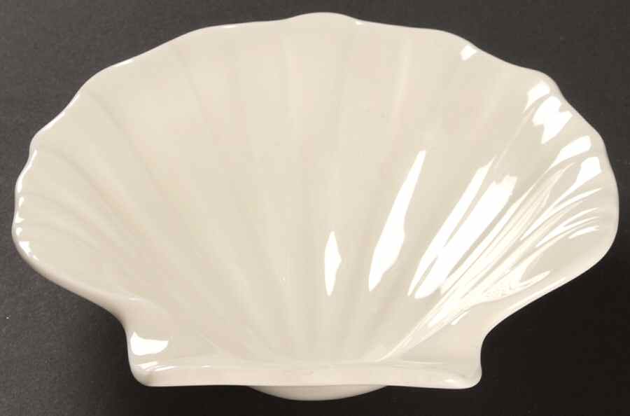 Nautilus Cream Small Shell Shaped Dish by Wedgwood-1