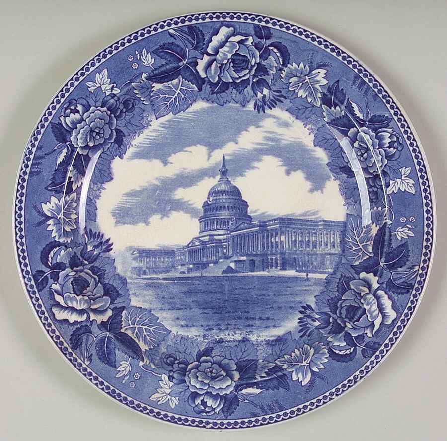 WW485 Luncheon Plate by Wedgwood-1