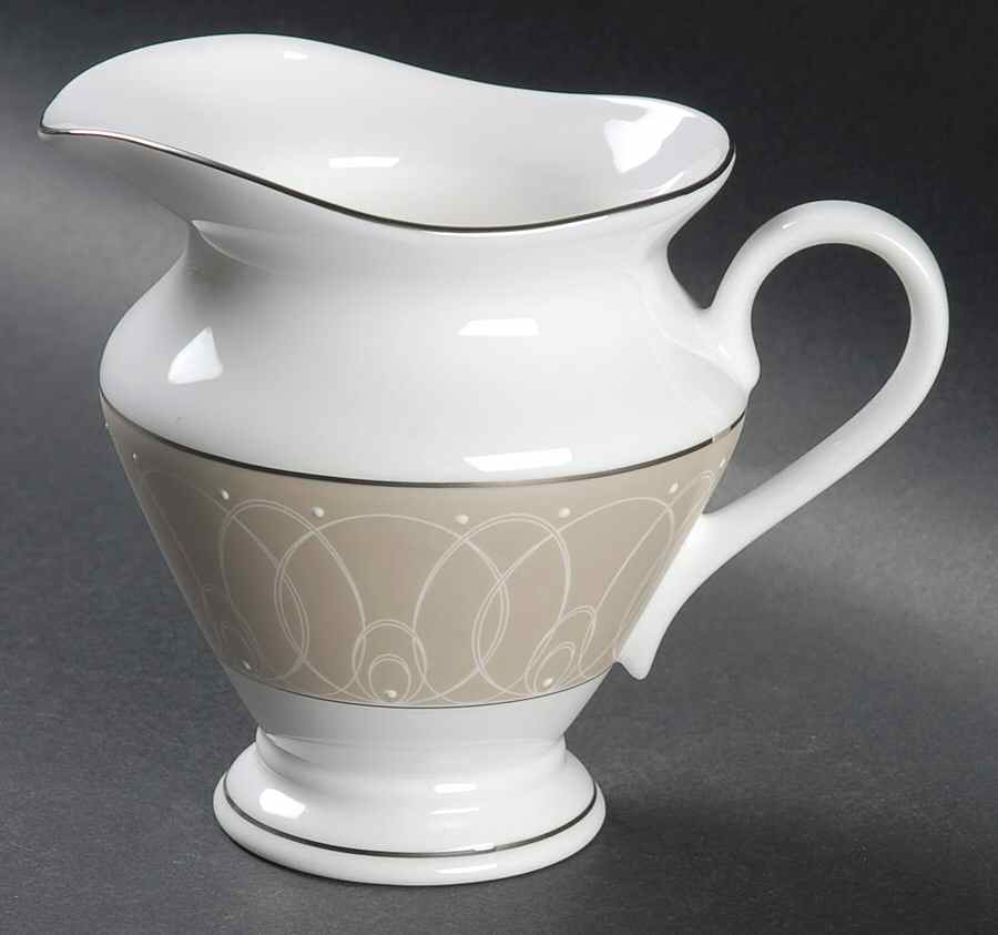 Ballet Icing Mocha Creamer by Waterford China-1