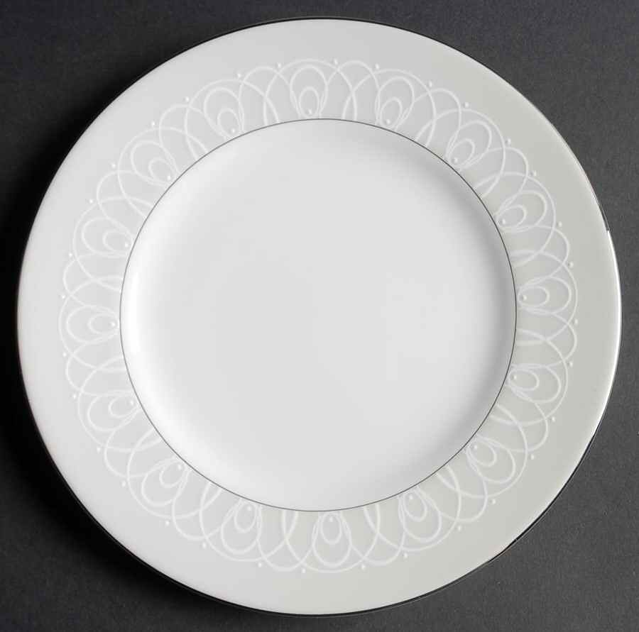 Ballet Icing Pearl Salad Plate by Waterford China-1