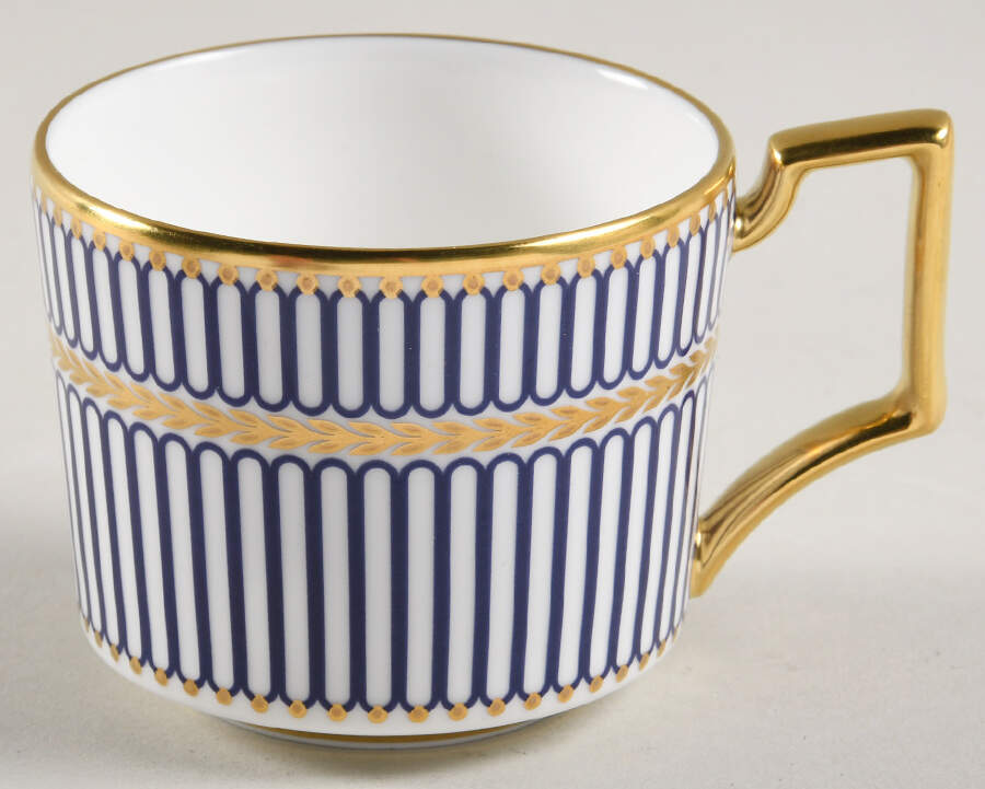 Anthemion Blue Flat Demitasse Cup by Wedgwood-1