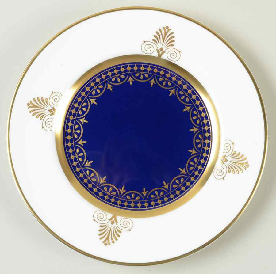Anthemion Blue Bread & Butter Plate by Wedgwood-1