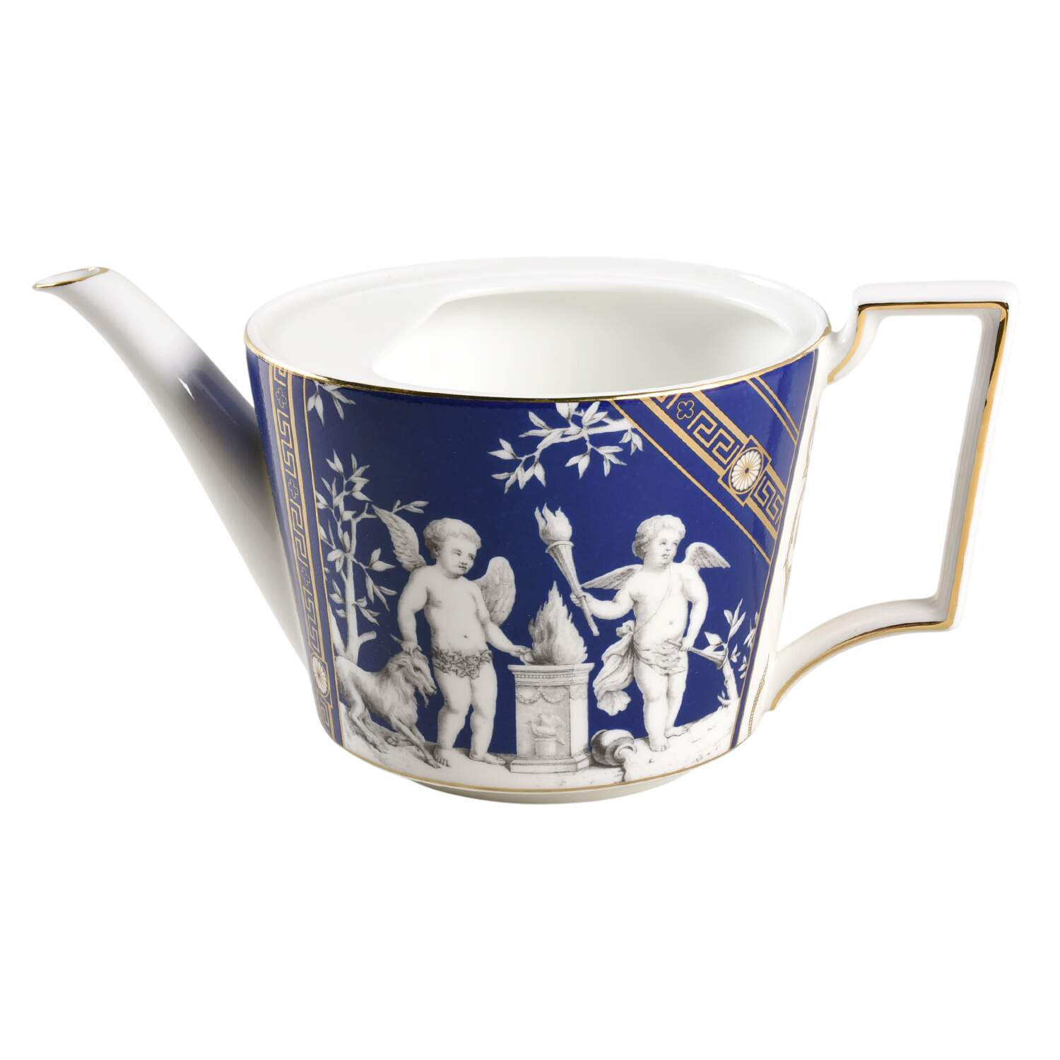 Renaissance Gold Accent Teapot No Lid by Wedgwood-1