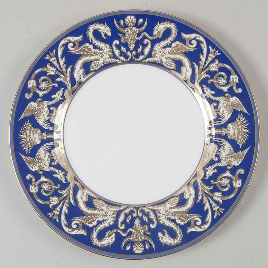 Renaissance Gold Accent Luncheon Salad Plate by Wedgwood-1