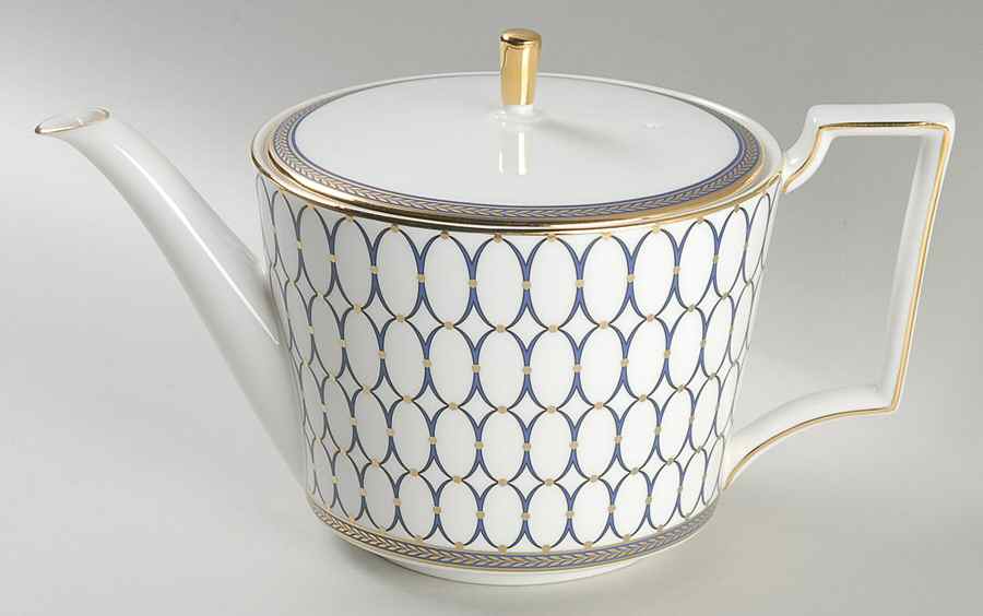 Renaissance Gold Teapot & Lid by Wedgwood-1