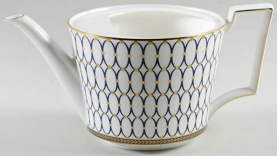 Renaissance Gold Teapot No Lid by Wedgwood-1